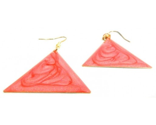 ILLUMINATI PINK Earrings Drop Long Dangling Hook Classy Fashion Women P4